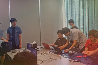 CAT&DOG 동아리 게임 제작 활동 사진